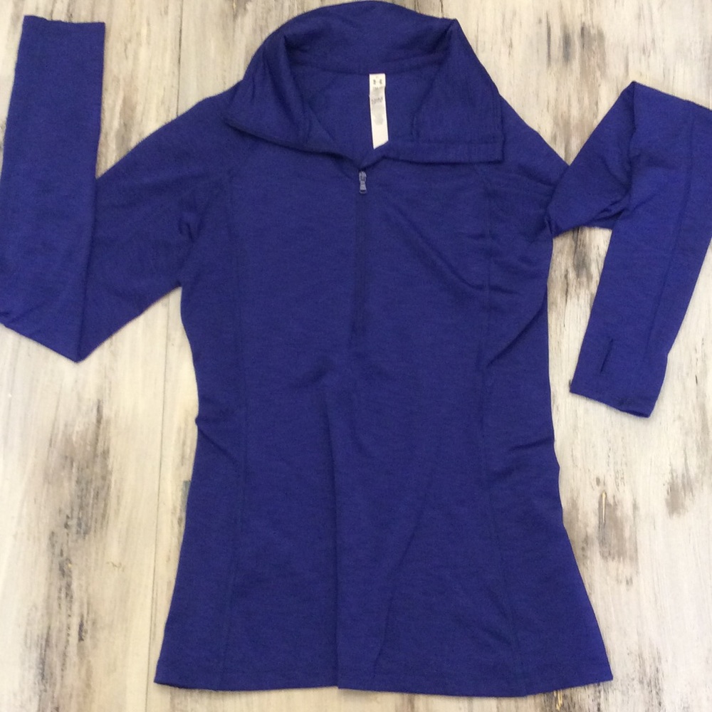 Under Armour Royal Blue Fitted Pullover