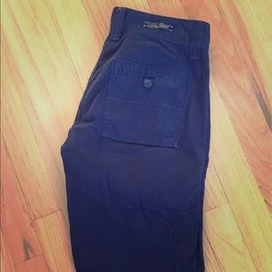 Lucky brand adorable black capris!