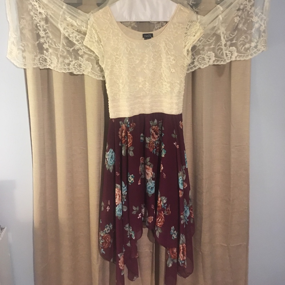 Lace & Floral Dress