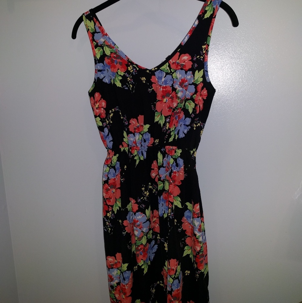 Tropical Floral Dress