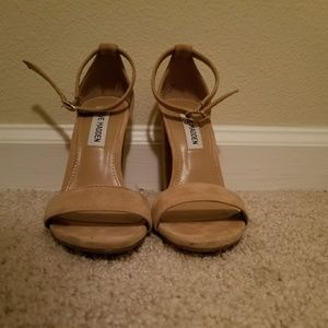 Steve Madden Tan Suede Heels