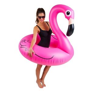 New Flamingo Inflatable Pool Tube Float Summer Fun