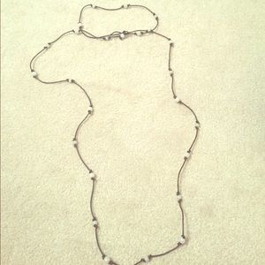 Handmade pearl necklace