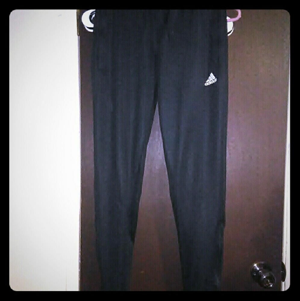 Adidas skinny sweat pants
