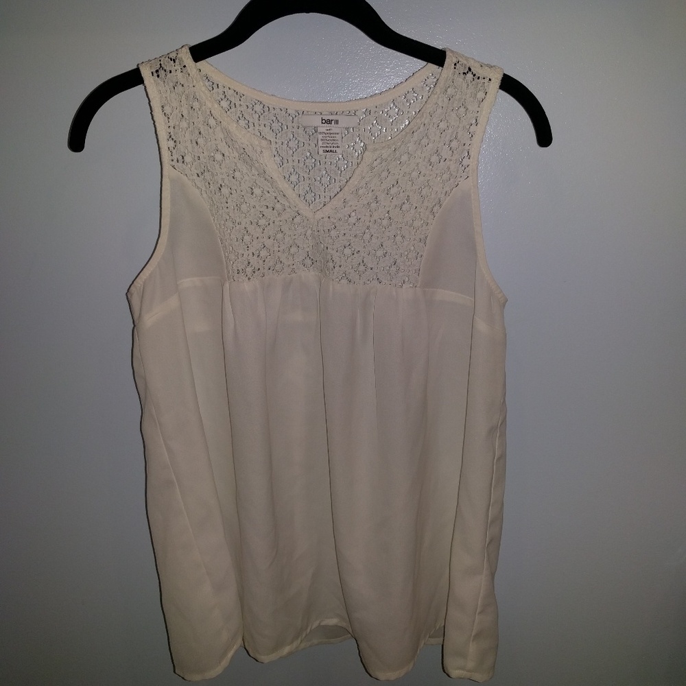 Tank with Lace detail
