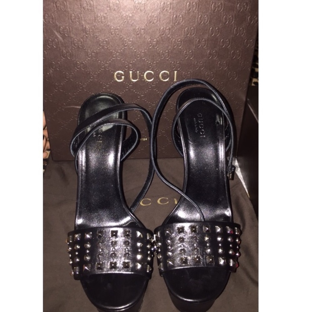 Gucci Malaga Kid Nero Pumps