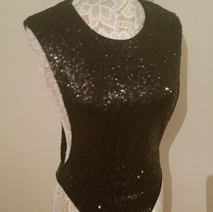 Rehab Sequin bodysuit