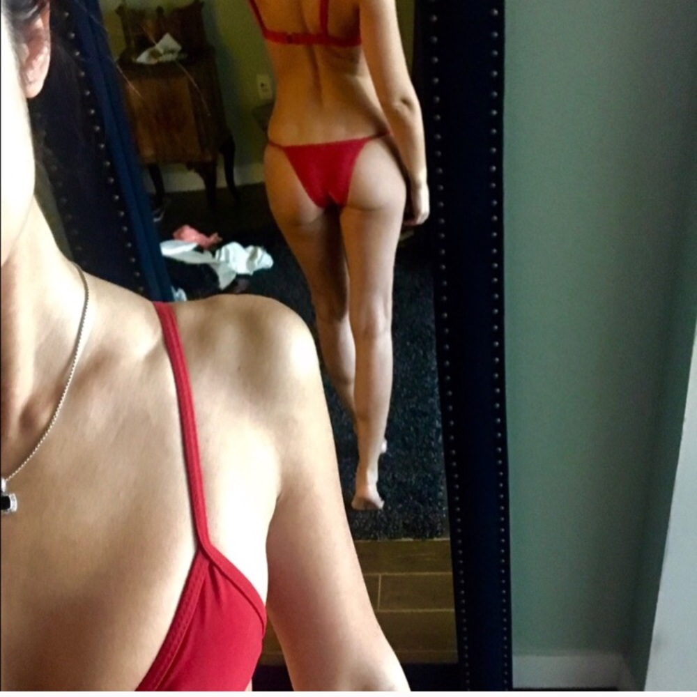 ‘Clare’ clean girl triangle bikini set - Picture 5 of 7