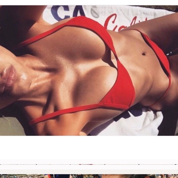 ‘Clare’ clean girl triangle bikini set - Picture 6 of 7