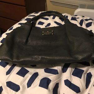 Authentic Large Kate Spade Bag Gray
