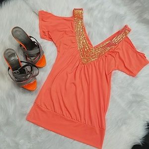 Neon Orange Top