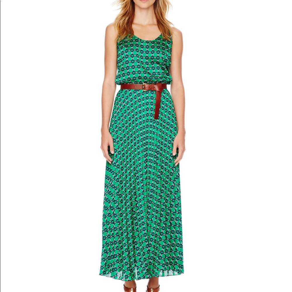 Michael Kors Green Maxi Dress