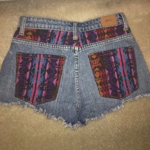 BDG high rise shorts from urban outfitters