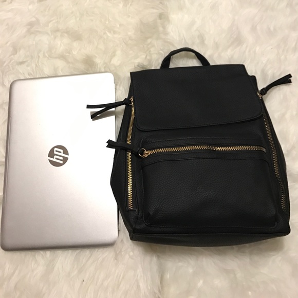 💥FINAL Sale: Black/Rose Gold zip around backpack - Picture 8 of 8