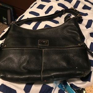 Black  Authentic Dooney Burke
