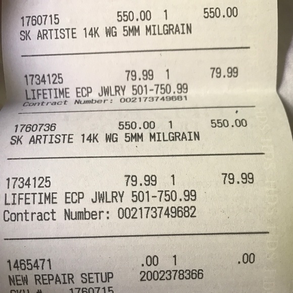 Wedding band, beautiful word inside - Picture 3 of 4