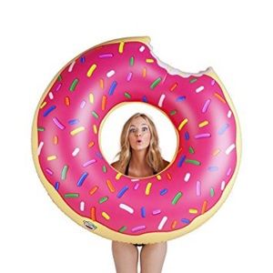 Inflatable Donut Ring Pool Float Raft Summer Fun!!