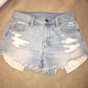 High wasted shorts