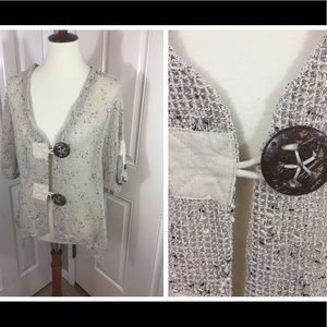 Light weight open knit sweater