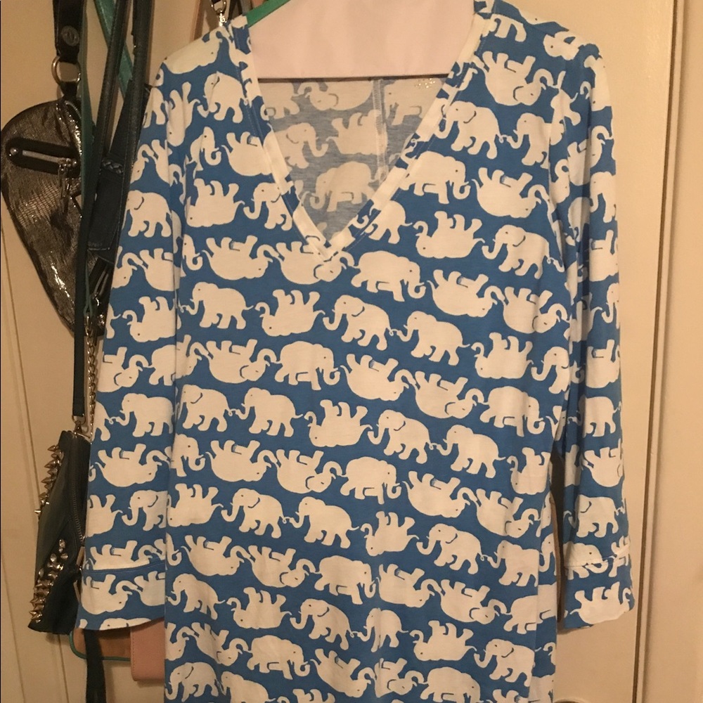 Lilly Pulitzer Tusk in the Sun (elephant) dress