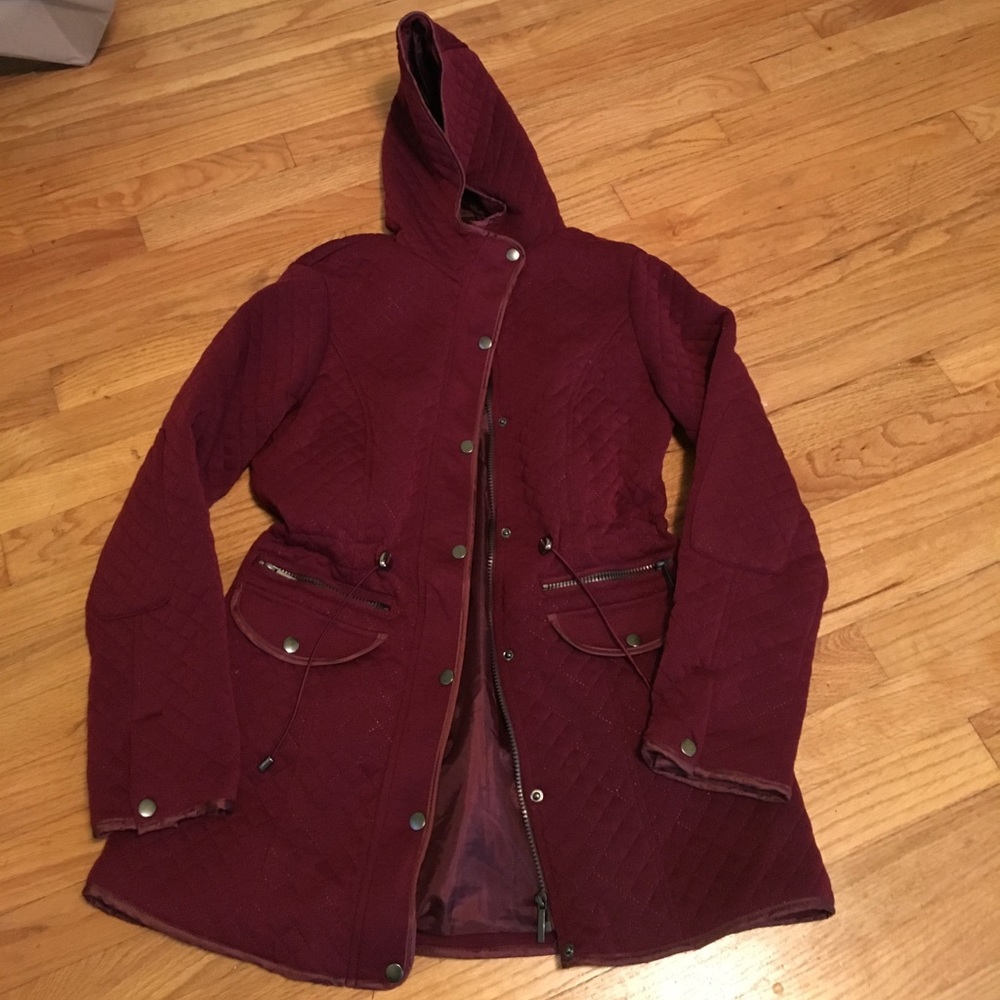 NWOT Maroon jacket