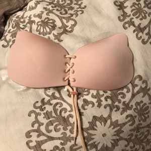 Sticky push up bra C cup