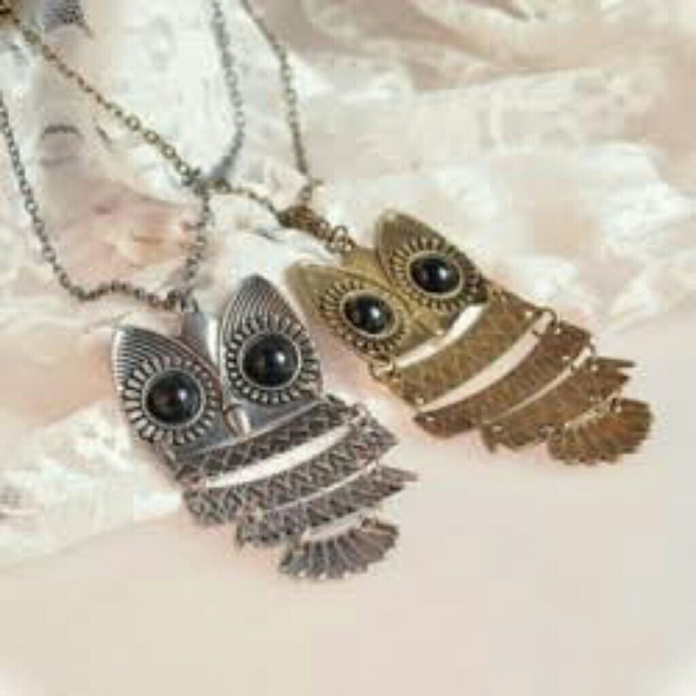 Owl necklaces
