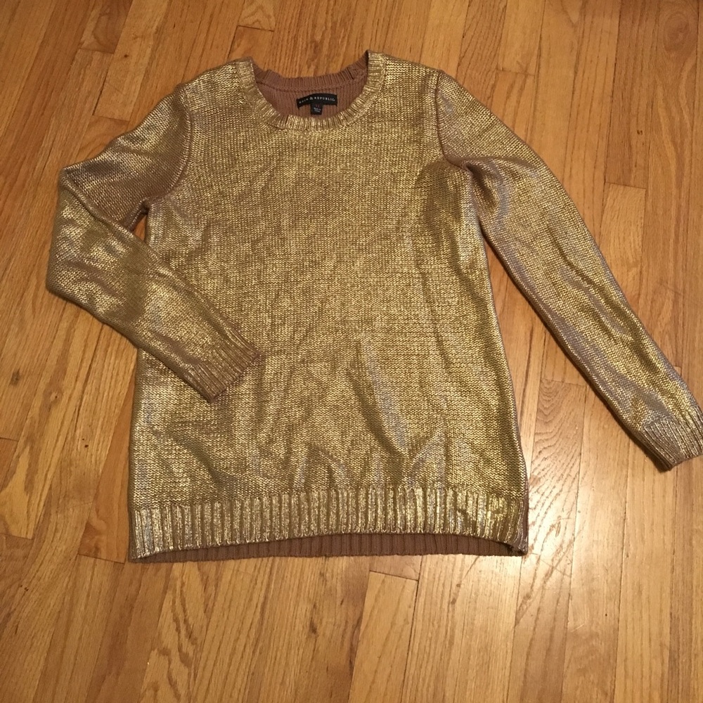 Gold sweater