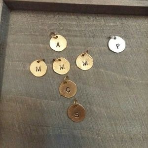 Jewel Kade Initial Charm