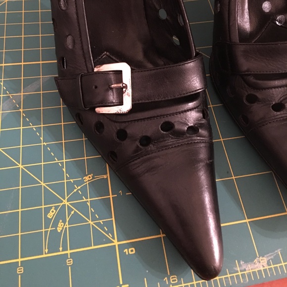 Via Spiga cut out black heels - Picture 2 of 6