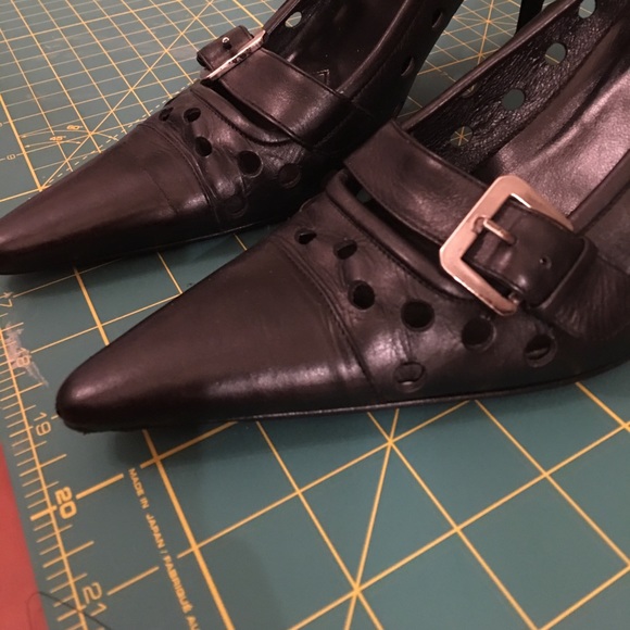 Via Spiga cut out black heels - Picture 3 of 6