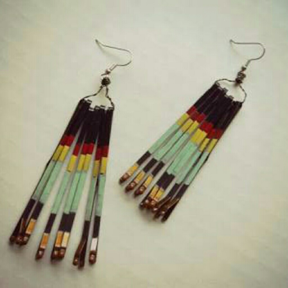 Match earrings