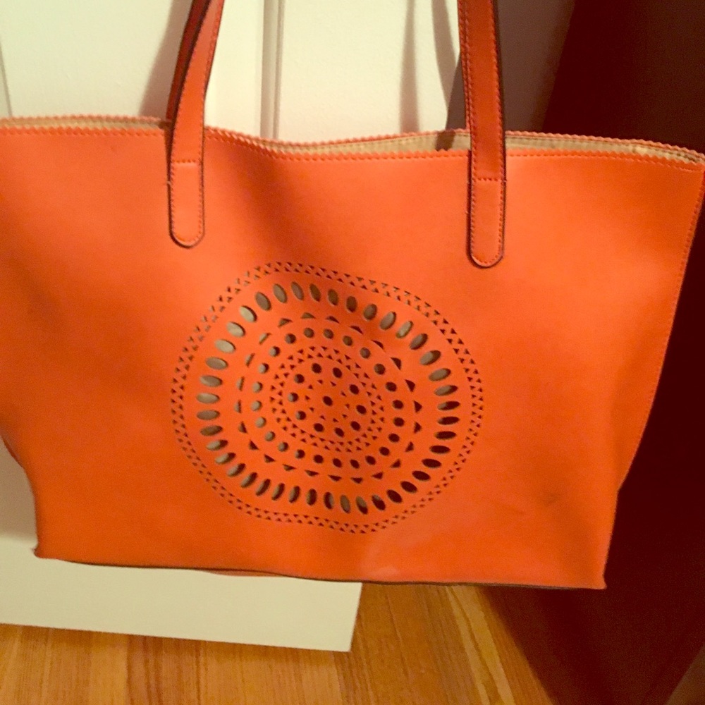 Orange Tote