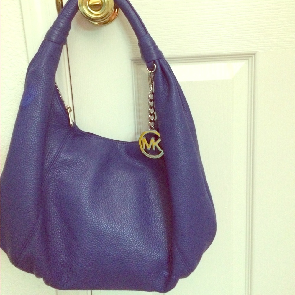 Authentic MK Sapphire Blue Hobo