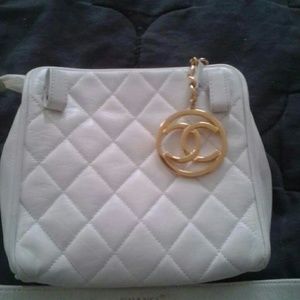 1989 Vintage Chanel white waste purse OBO