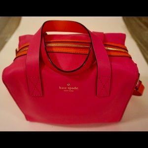 Kate Spade pink and orange handbag