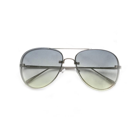 ⚡️Sale ⚡️Green Colored Lens Aviator Sunglasses - Picture 2 of 4