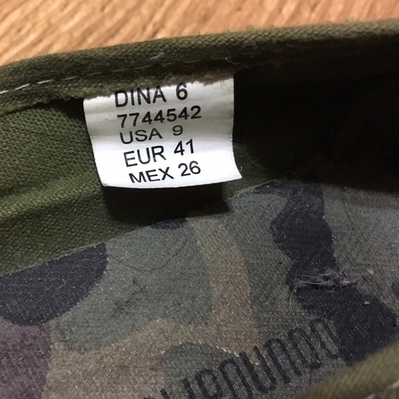 Green Camo No Boundaries 9 Flats - Picture 3 of 3