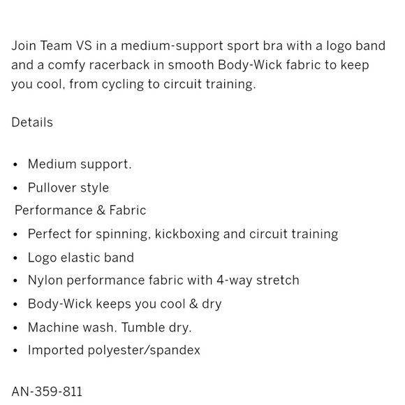 Victorias Secret SPORTS BRA - Picture 3 of 4