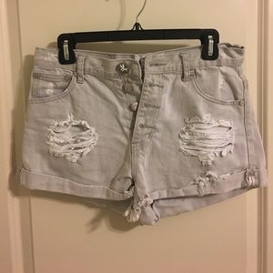 one teaspoon shorts: hawks