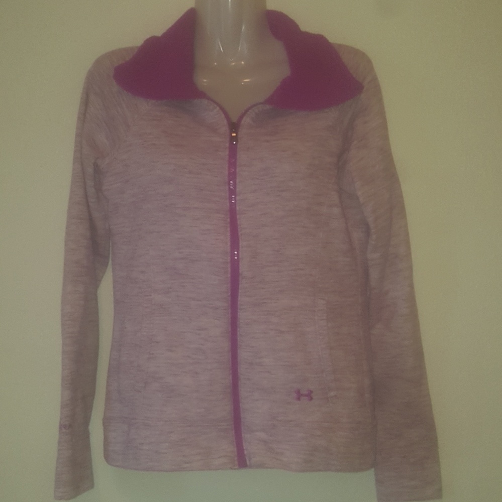 Under armor fuzzy zip up