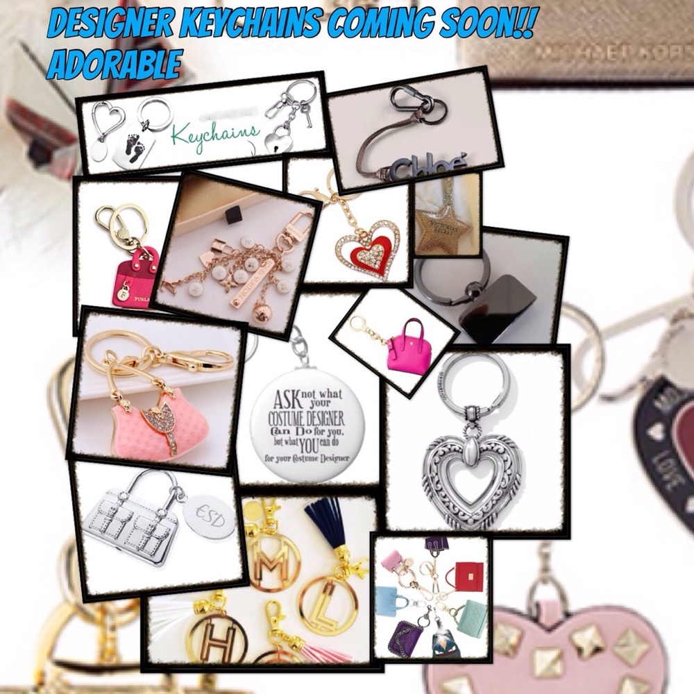 DESIGNER KEYCHAINS ORDERED & ON THE WAY!! YAY 😁