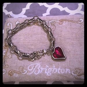 Brighton Bibi Heart Gem Bracelet