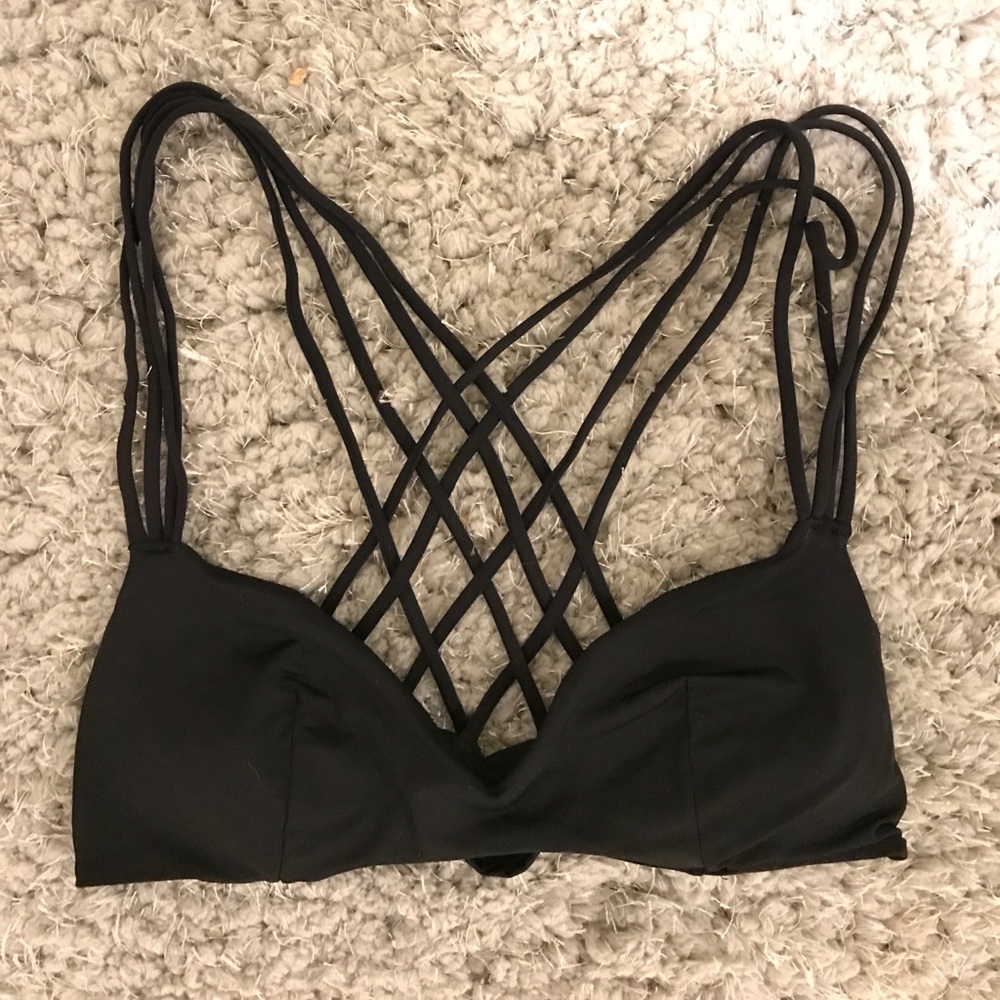 Black H&M bralette bikini top!
