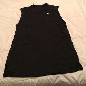 Men's Nike no sleeve dri fit  t shirt