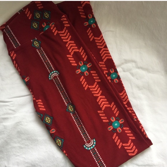 LuLaRoe Pants - LuLaRoe OS Aztec Leggings