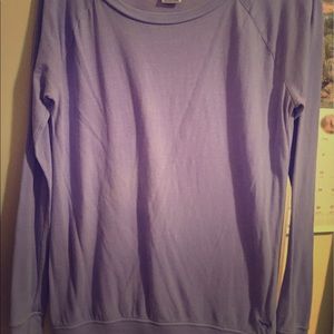 PINK Victoria's Secret Purple Long Sleeve Tee