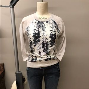 Jcrew painted sweater