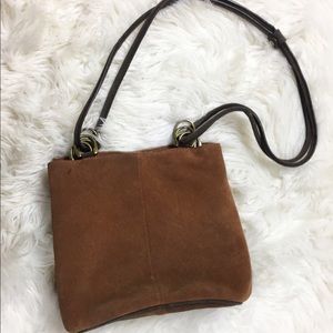 Urban Outfitters Real Brown Suede Purse