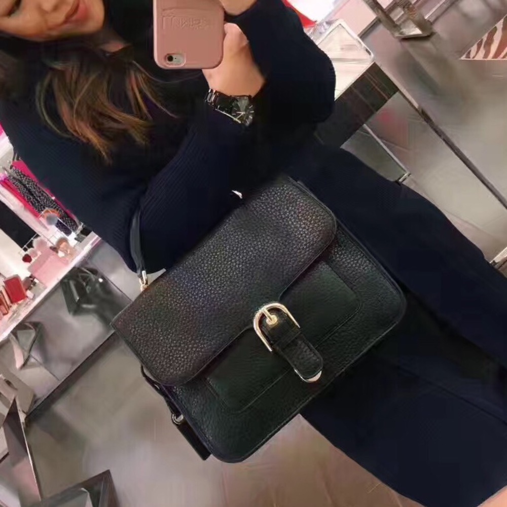 NWT Michael Kors Cooper bag black leather
